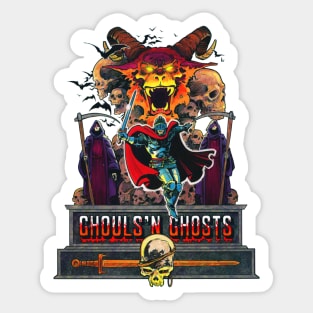 Great Demon World Village Sticker